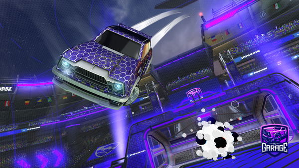 A Rocket League car design from TopBinner