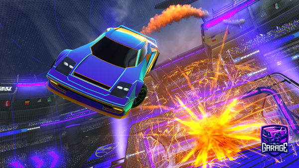 A Rocket League car design from Apex_predator_27