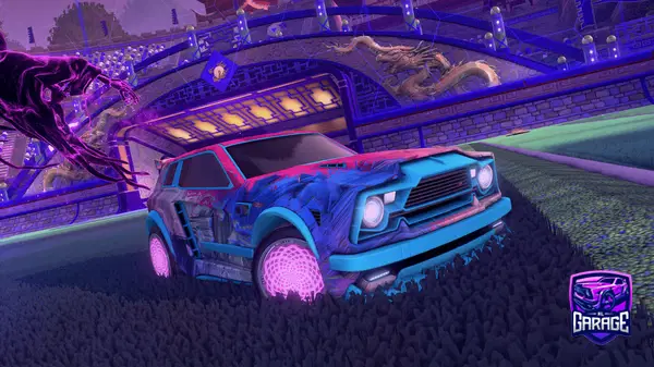 A Rocket League car design from Twix_Da_boss