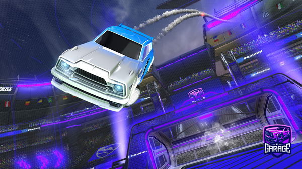 A Rocket League car design from Grilled