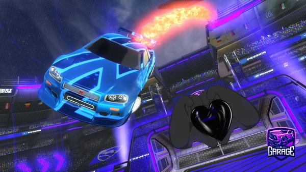 A Rocket League car design from KBDH_TAMER