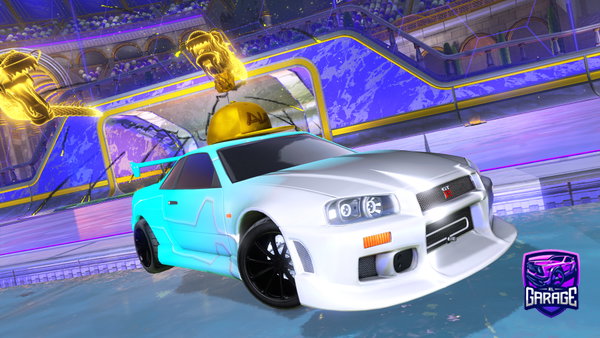 A Rocket League car design from KingPanda0_o
