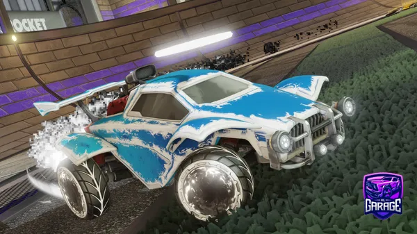 A Rocket League car design from PoesTM