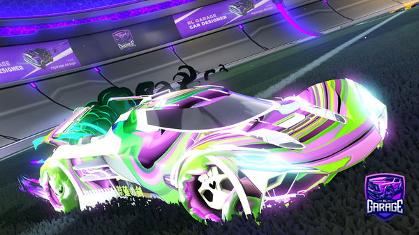 A Rocket League car design from DA_1RISH_KID