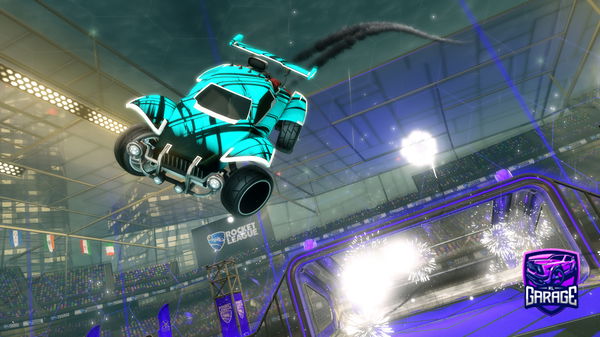 A Rocket League car design from Banana_Man159