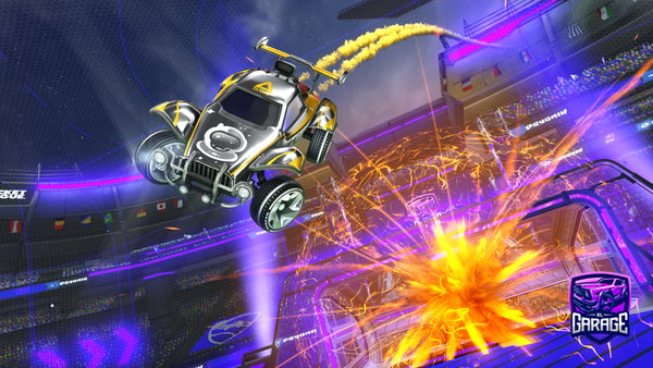 A Rocket League car design from forcedt3