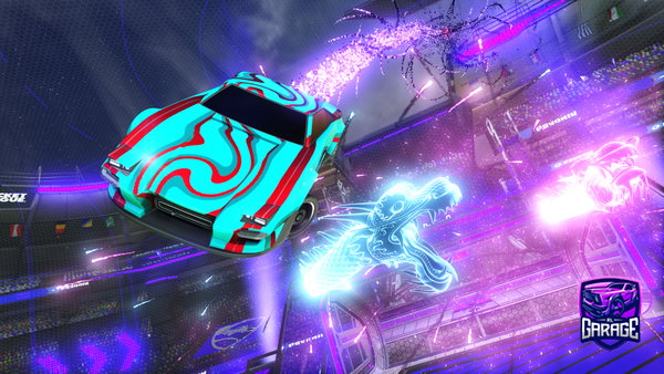 A Rocket League car design from XLR8_STORMz