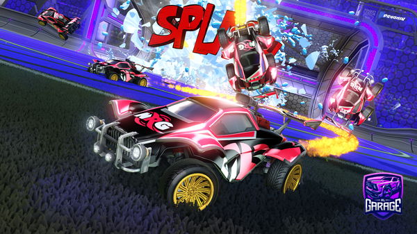 A Rocket League car design from Cloud1204