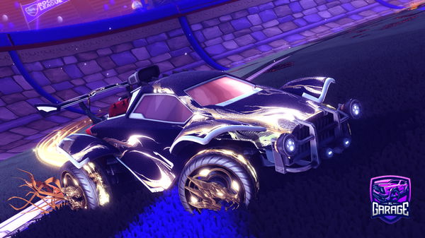 A Rocket League car design from Lunarblade01