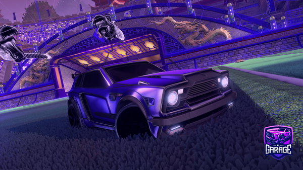 A Rocket League car design from mxkxjxpx