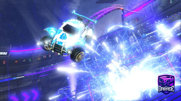 A Rocket League car design from mc-Jona