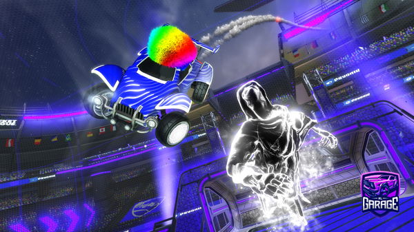 A Rocket League car design from MonkayMonkay