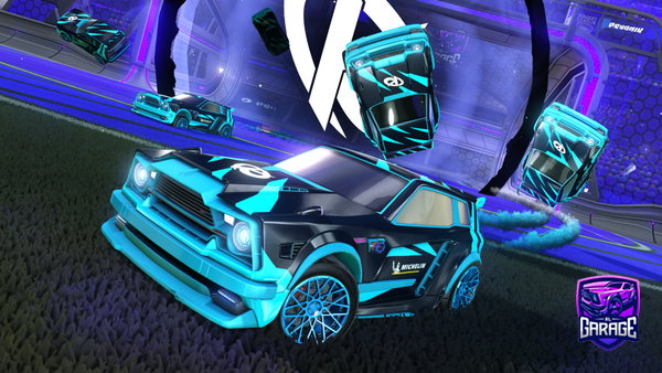 A Rocket League car design from Kostinhoo