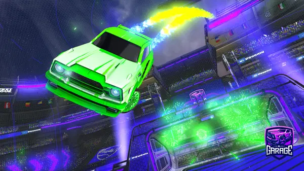 A Rocket League car design from BeariBear