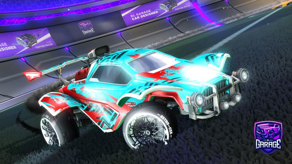 A Rocket League car design from XxLAMETRADERxX