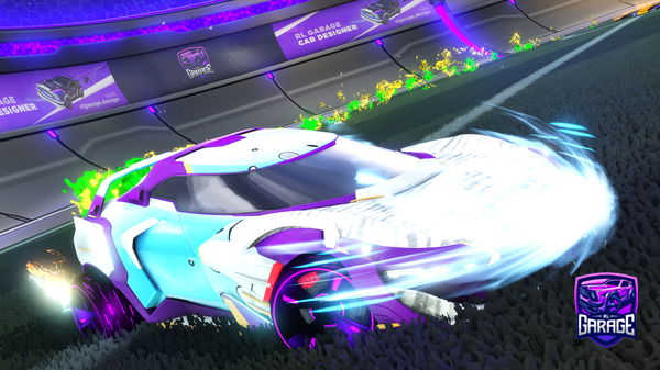 A Rocket League car design from pixelboy_12