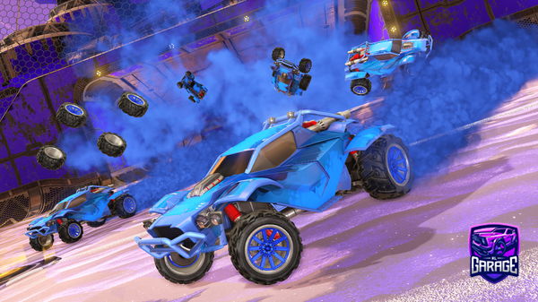 A Rocket League car design from Sleepless8