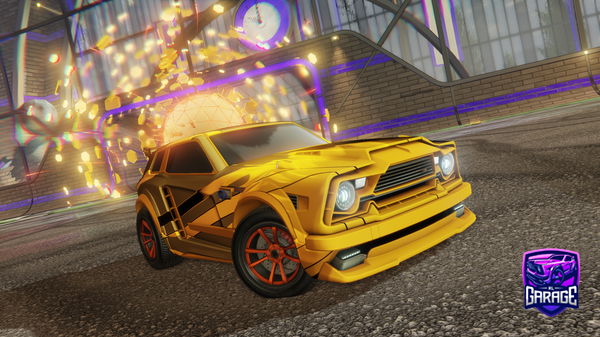 A Rocket League car design from rxj_rl