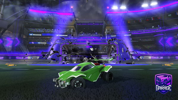 A Rocket League car design from Juju9171