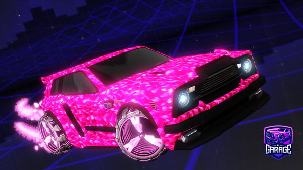A Rocket League car design from Scald_Fluo