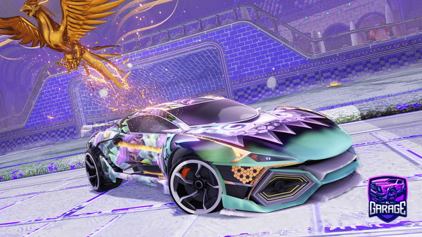 A Rocket League car design from MrR3MX77