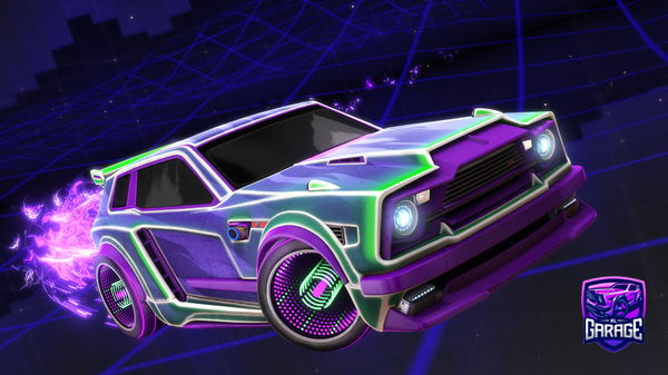 A Rocket League car design from Vanhaage