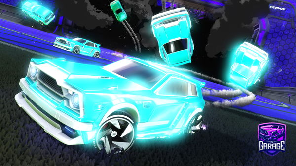 A Rocket League car design from jsntcaron