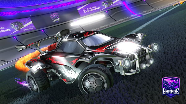 A Rocket League car design from Xcrow-eyesX