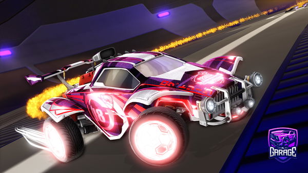 A Rocket League car design from water_gecko21