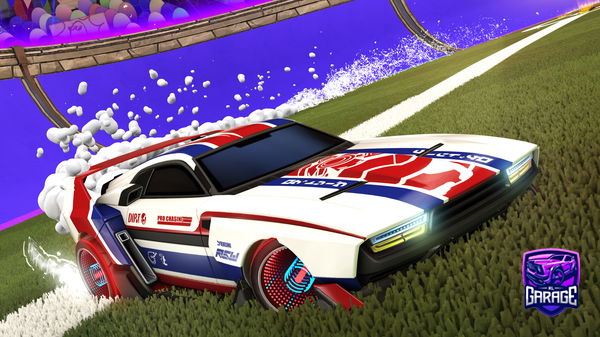 A Rocket League car design from 2boi