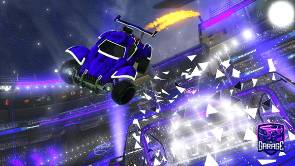 A Rocket League car design from DewenDavidDangerttv