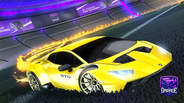 A Rocket League car design from WolfTeClipea