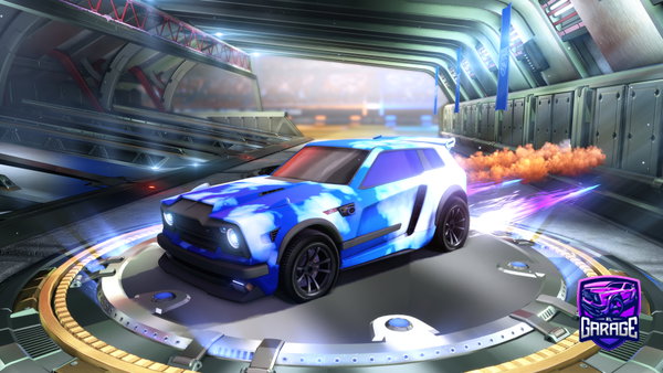 A Rocket League car design from BIGTOEGEHDHRN