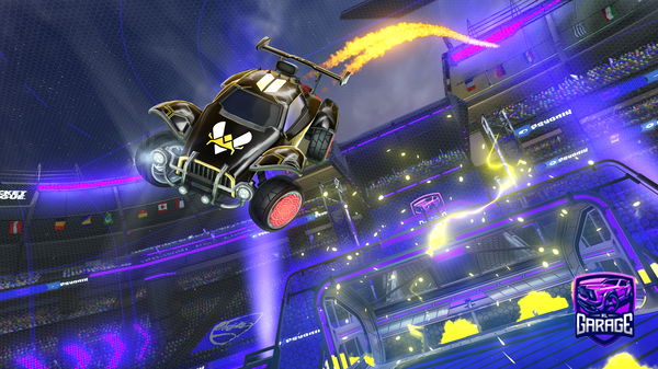 A Rocket League car design from Dunatix