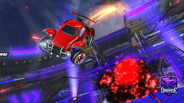 A Rocket League car design from TTVenom