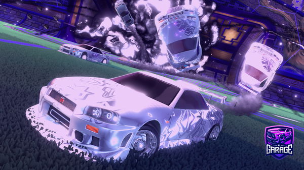 A Rocket League car design from Cryptic-front1