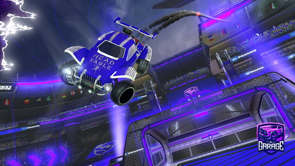 A Rocket League car design from KBDH_TAMER