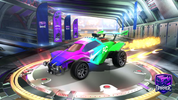 A Rocket League car design from ItsFinny