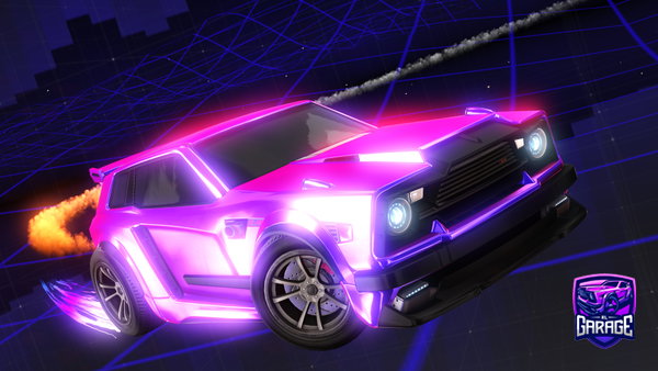 A Rocket League car design from YuskiRL