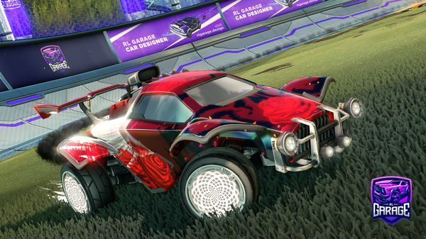 A Rocket League car design from VinniBlinni