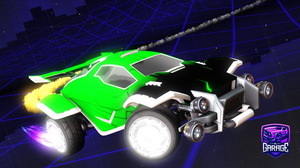 A Rocket League car design from N1TROUSSS