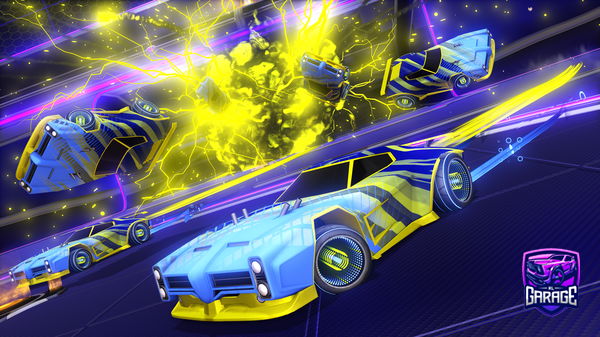 A Rocket League car design from BillyRobbo