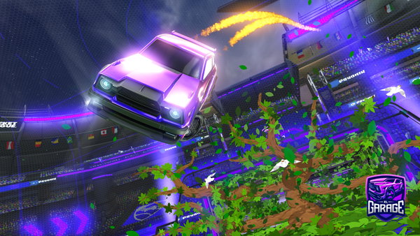 A Rocket League car design from IPA_4nToNyXonps4