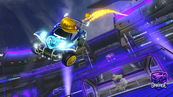 A Rocket League car design from v-walid-alonzi