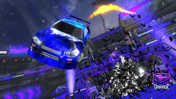 A Rocket League car design from cr4shedd