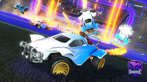 A Rocket League car design from Mikael_Meyers