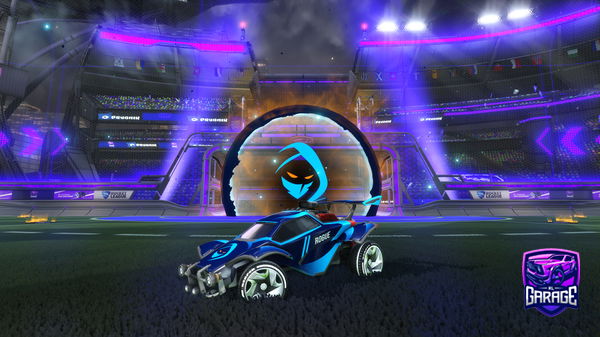 A Rocket League car design from Yuriko24