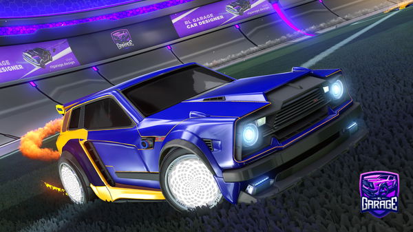 A Rocket League car design from Zaphrea