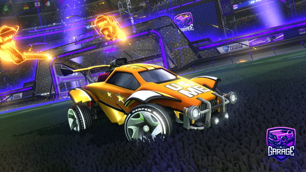 A Rocket League car design from IlVIBanana