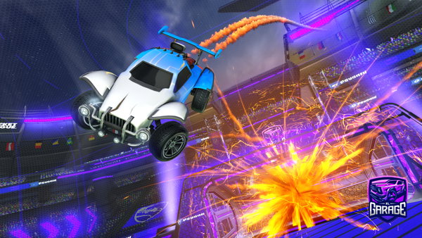 A Rocket League car design from Gibs543